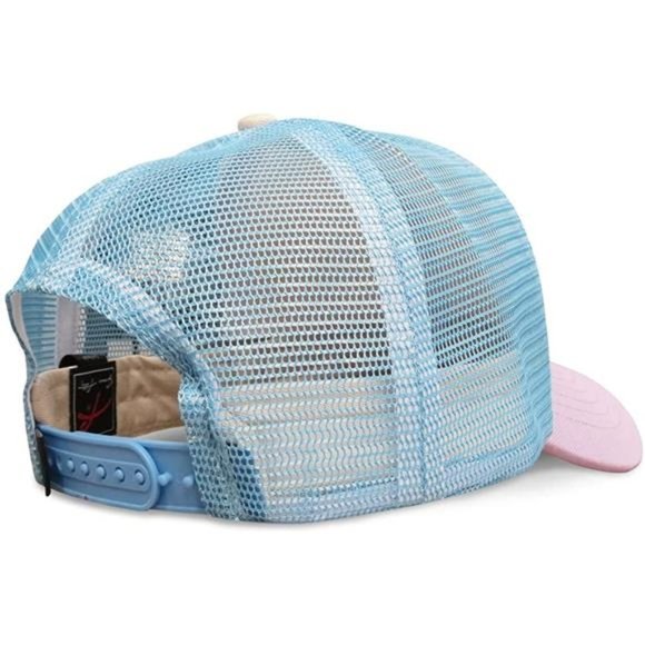 BEACH Trucker Hats for Women Classic Blue & Lavender - Picture 6 of 8